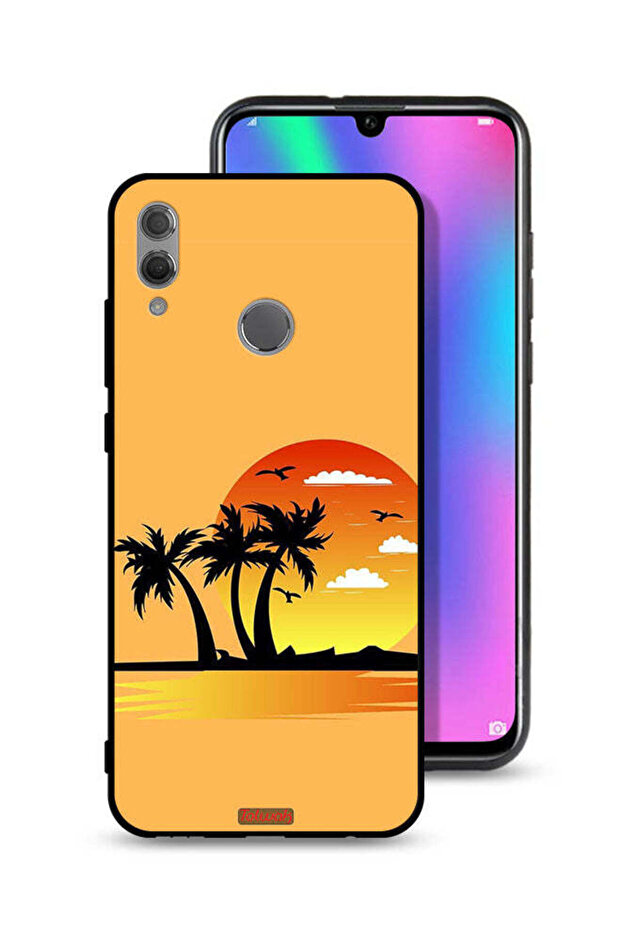 غطاء حماية لهاتف Honor 10 Lite بتصميم تجريدي