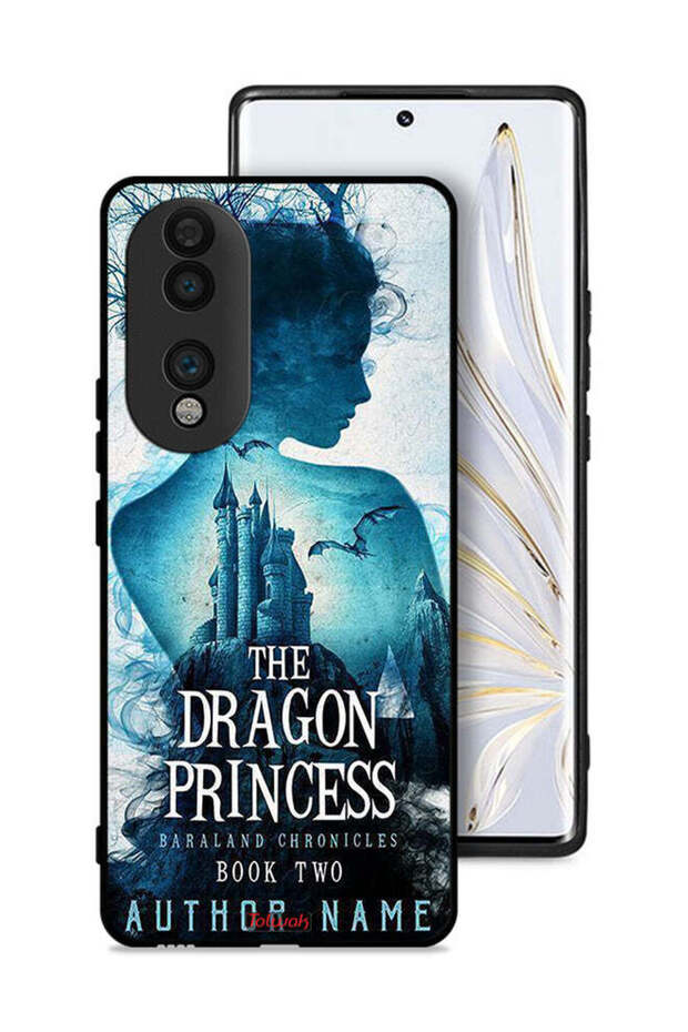 غطاء حماية لهاتف Honor 70 بتصميم الأميرة التنين