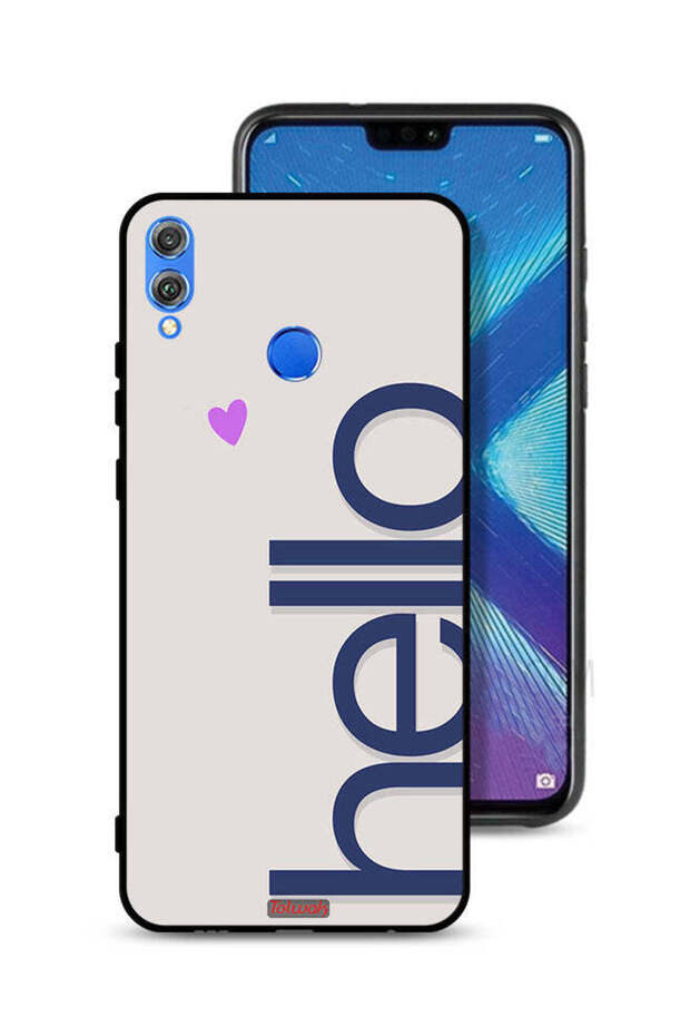 Honor 8X Protective Case Cover Hello
