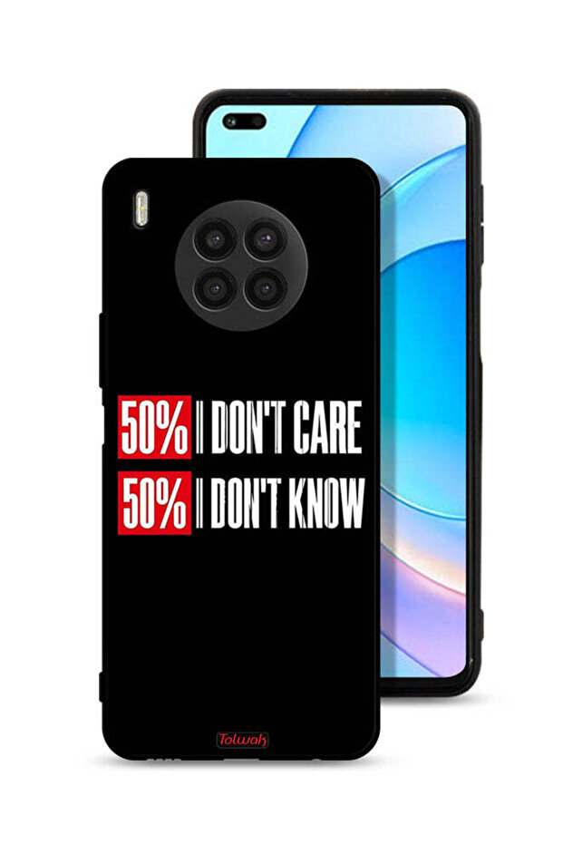 غطاء حماية لهاتف Honor 50 Lite لا يهمني