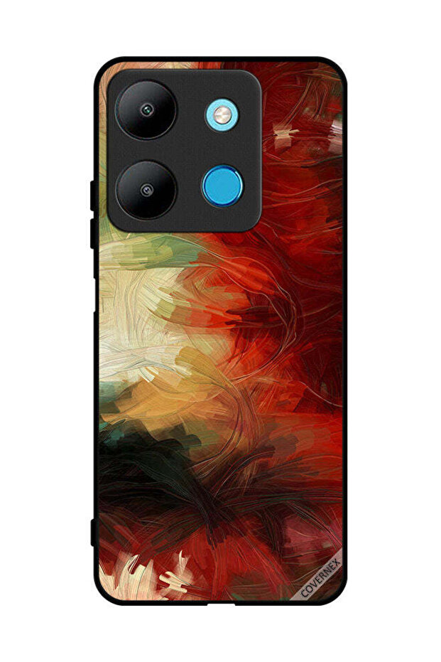 غطاء حماية لهاتف Infinix Smart 7 Paint Art