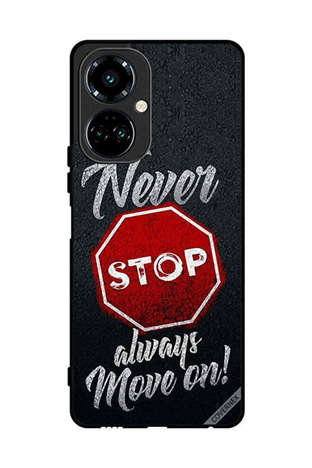 Protective Case Cover For Tecno Camon 19 Never Stop Always Move On