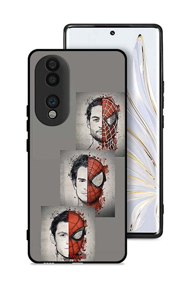 غطاء حماية لهاتف Honor 70 برسومات سبايدر مان