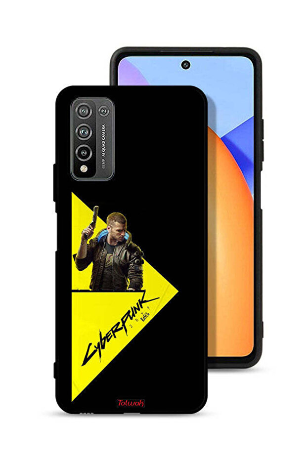 غطاء حماية لهاتف Honor 10X Lite من Cyberpunk 2077
