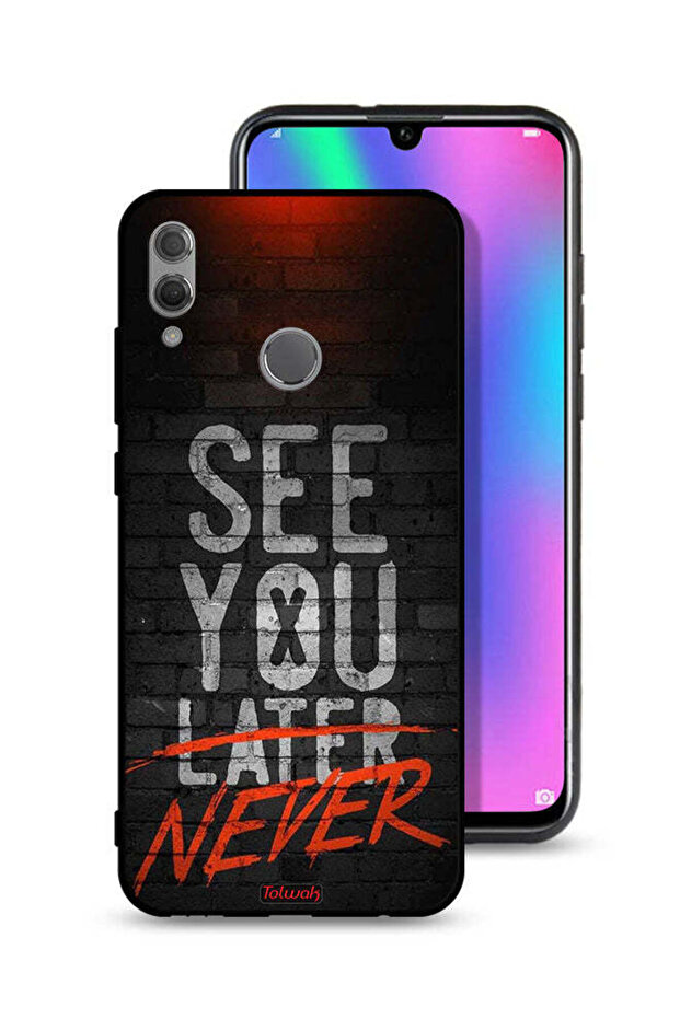 غطاء حماية لهاتف Honor 10 Lite - لن تراه أبدًا