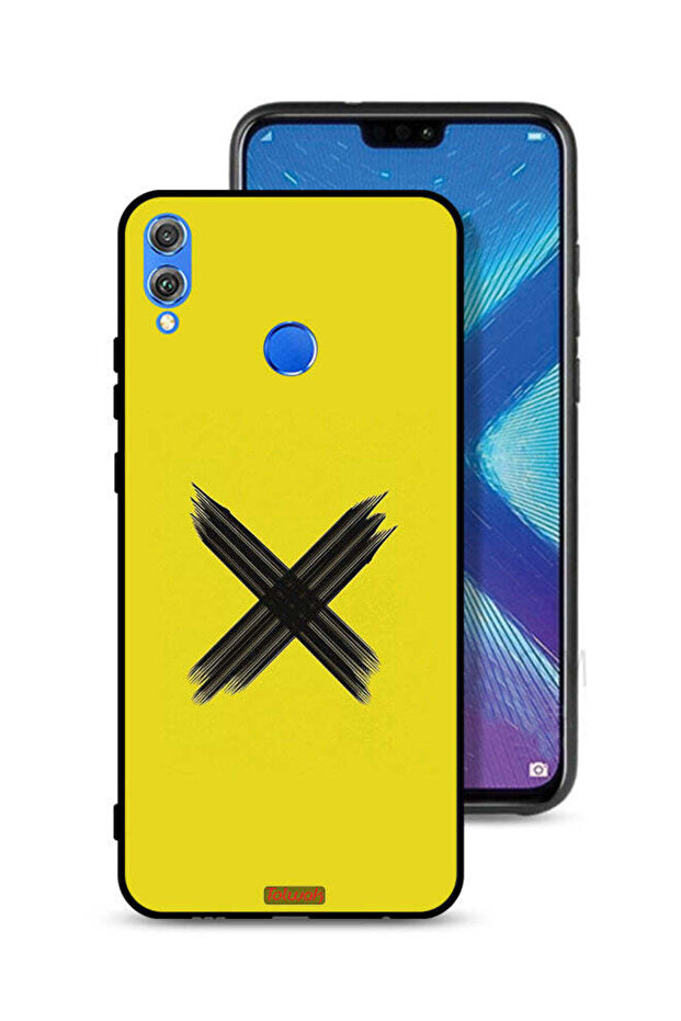 غطاء حماية لهاتف Honor 8X بنمط X - 1