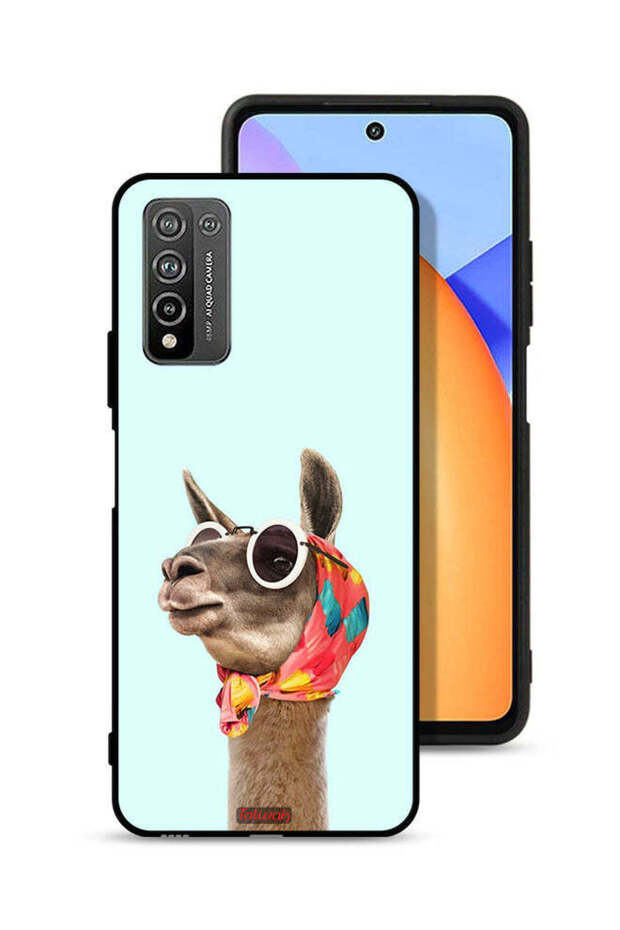غطاء حماية لهاتف Honor 10X Lite بتصميم جمل أنيق ولطيف