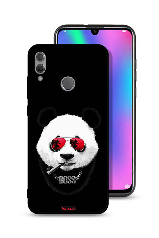 غطاء حماية لهاتف Honor 10 Lite بتصميم بوس باندا