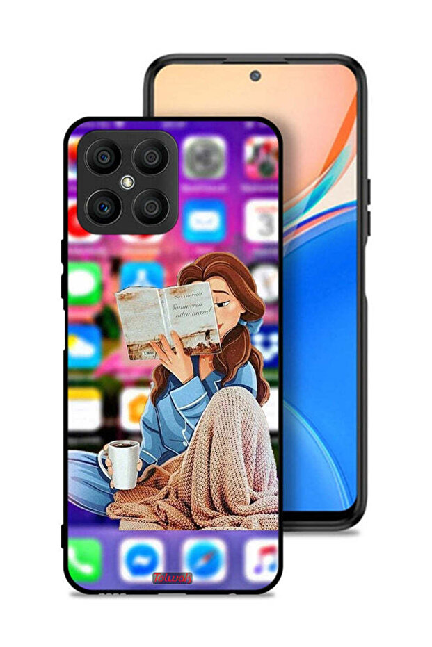 غطاء حماية لهاتف Honor X8 4G - قراءة