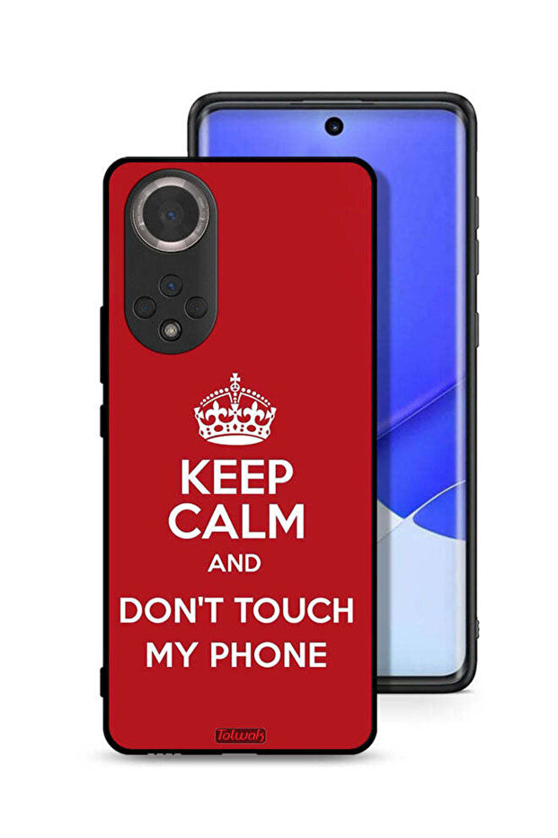 Honor 50 Protective Case Cover Keep Calm And Dont Touch My Phone
