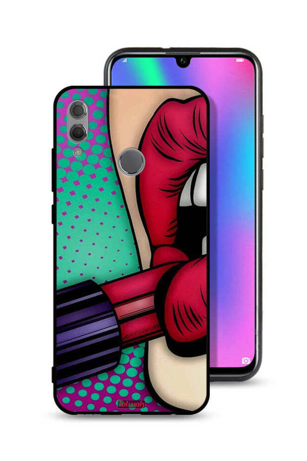 غطاء حماية أحمر شفاه لهاتف Honor 10 Lite