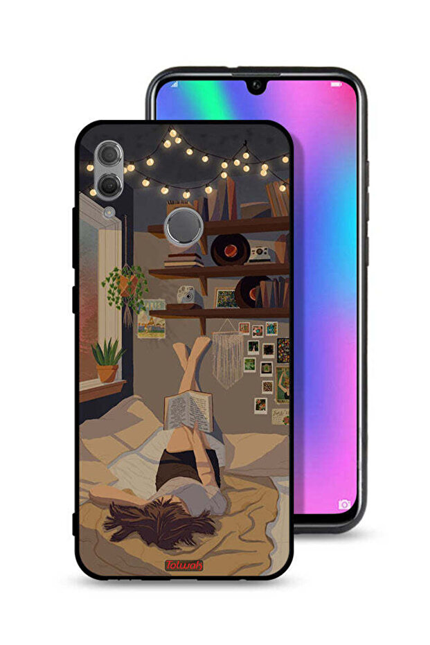 غطاء حماية لهاتف Honor 10 Lite برسومات فنية