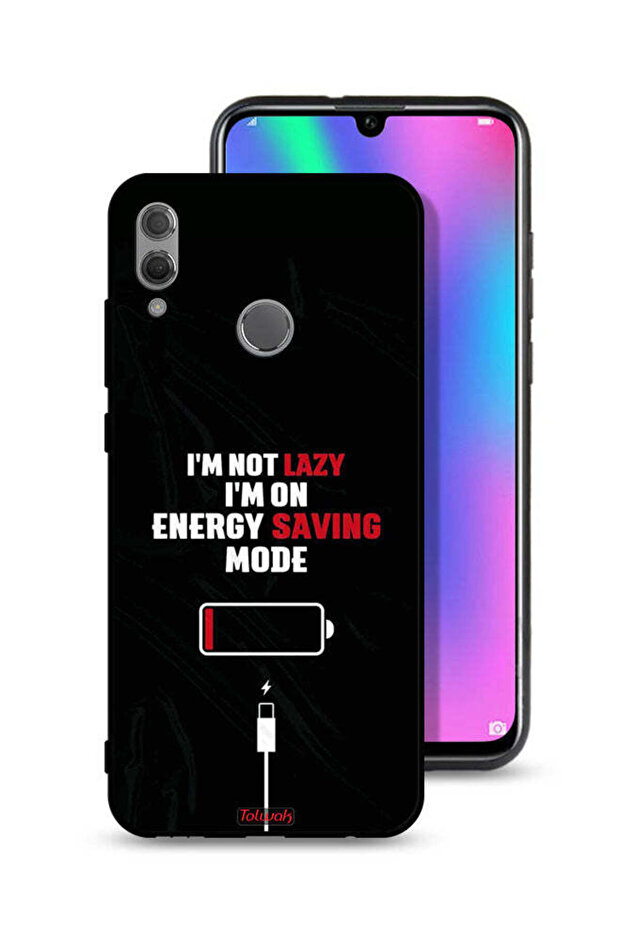 غطاء حماية لهاتف Honor 10 Lite أنا لست كسولاً، أنا في وضع توفير الطاقة