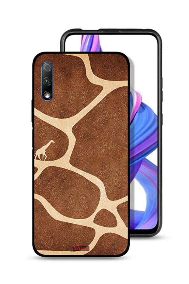 Honor 9X (China) Protective Case Cover Giraffe Skin