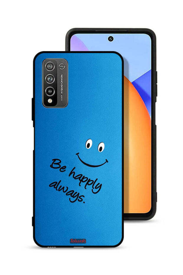 Honor 10X Lite Protective Case Cover Be Happy Always