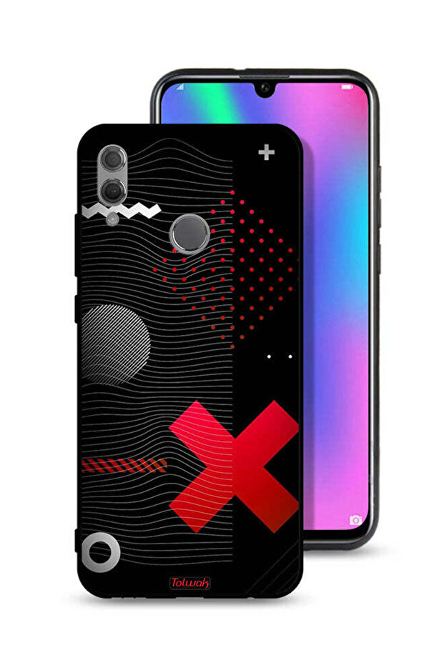 غطاء حماية لهاتف Honor 10 Lite بعلامة الصليب