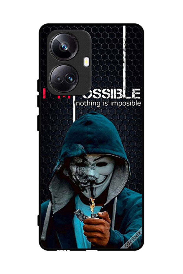 غطاء حماية لهاتف Realme 10 Pro Plus خلفية شاشة I Am Possible Nothing Is Impossible