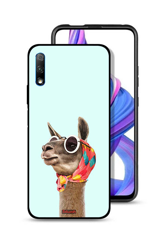 غطاء حماية لهاتف Honor 9X (الصين) بتصميم جمل أنيق ولطيف