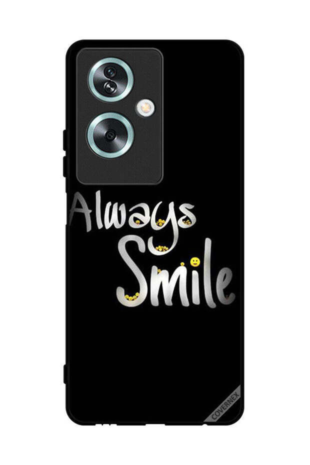 غطاء حماية لهاتف Oppo A79 Always Smile
