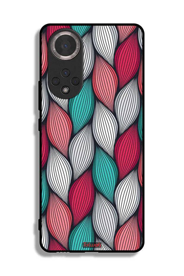 غطاء حماية لهاتف Honor 50 بنقشة ريشة - 2