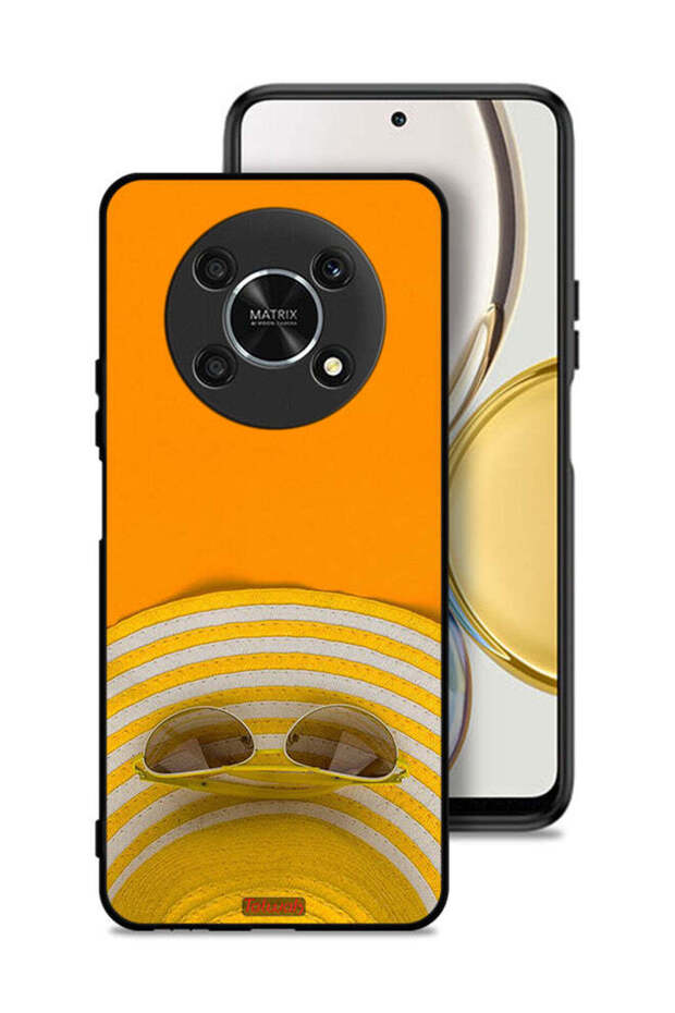 غطاء حماية لهاتف Honor X30 5G مع قبعة ونظارات