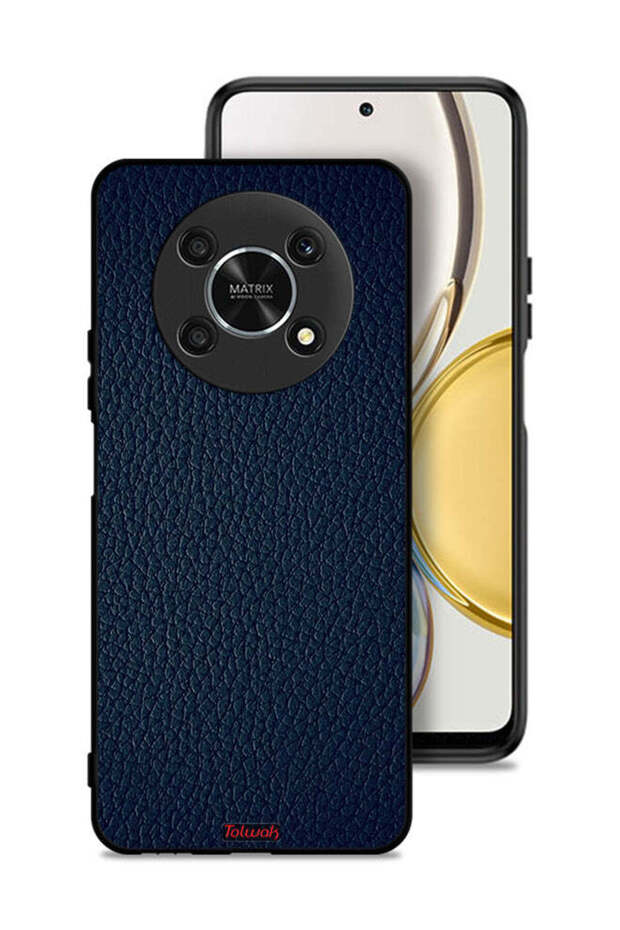غطاء حماية جلدي بنمط لهاتف Honor X30 5G