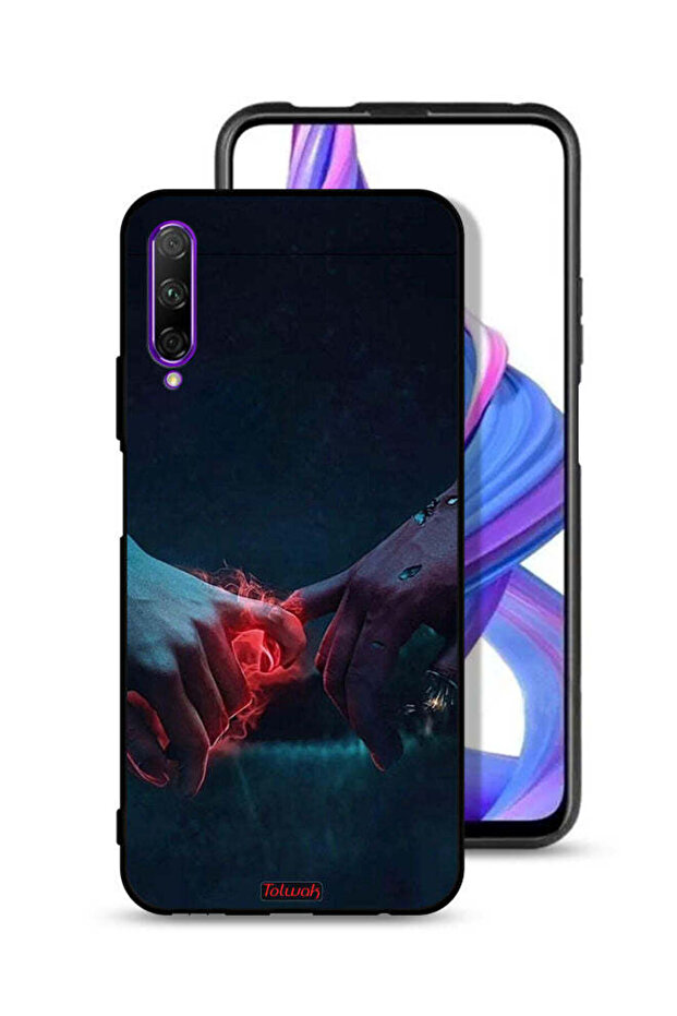 Honor 9X Pro Protective Case Cover Burning Hands