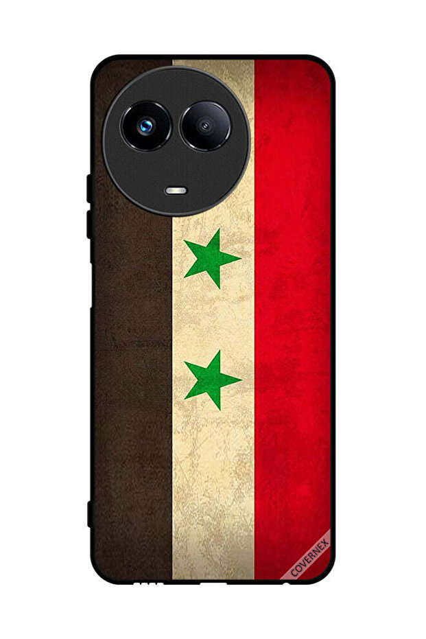 غطاء حماية لهاتف Realme 11 5G علم سوريا