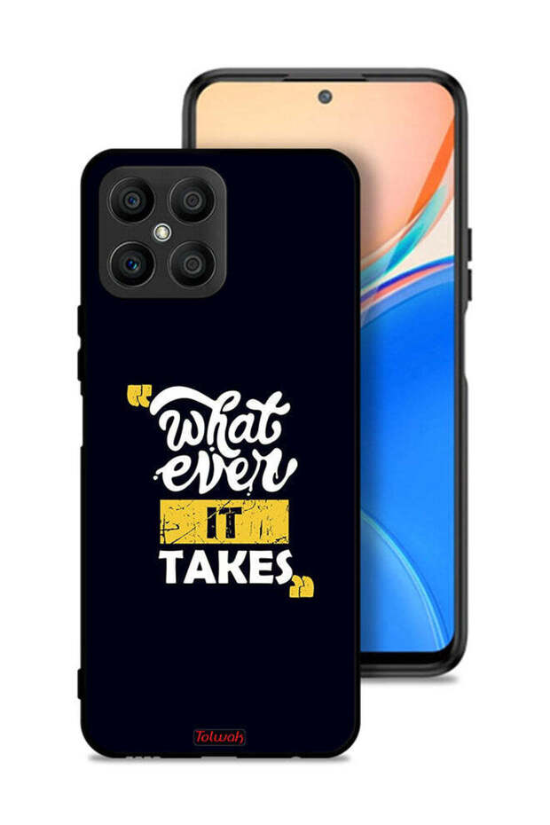 غطاء حماية لهاتف Honor X8 4G مهما كان الأمر