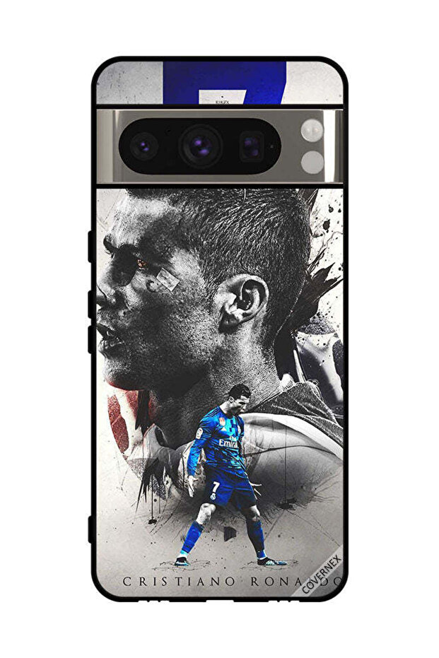غطاء حماية لهاتف Google Pixel 8 Pro - خلفية كريستيانو رونالدو