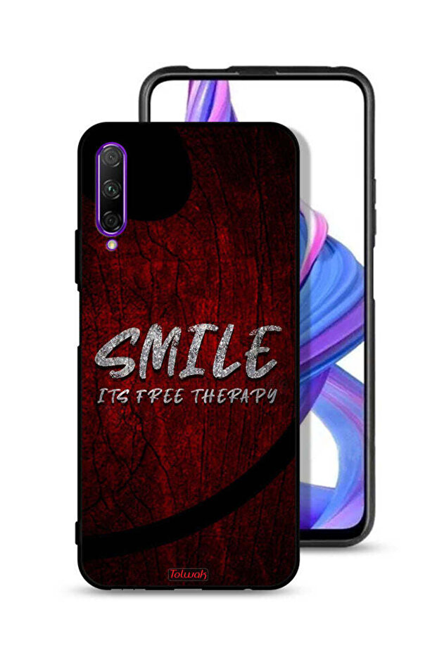 Honor 9X Pro Protective Case Cover Smile Its Free Therapy