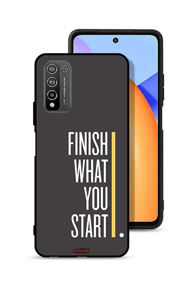 Honor 10X Lite Protective Case Cover Finish What You Start