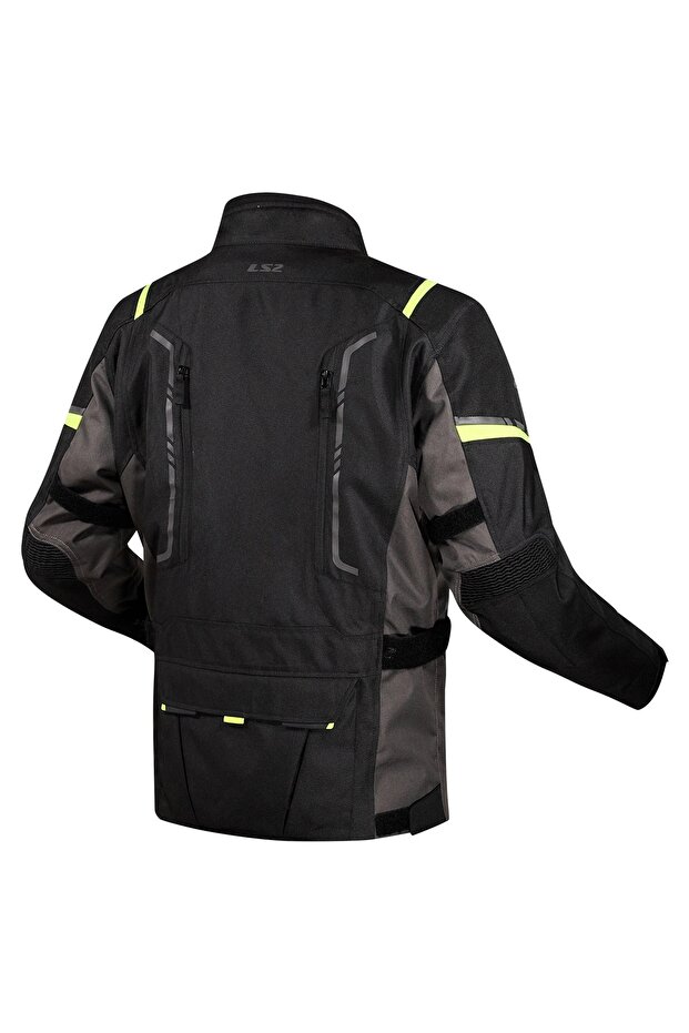 NARVIK MONT GRİ-SİYAH-NEON SARI - 2