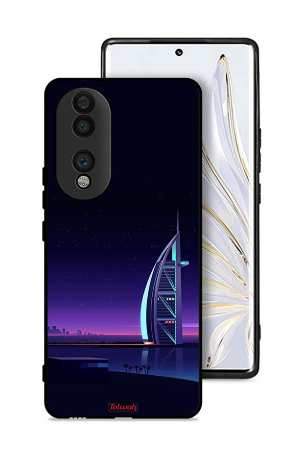 غطاء حماية لهاتف Honor 70 - فن برج العرب الرقمي