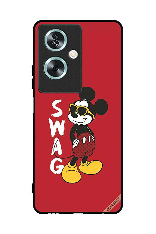 غطاء حماية لهاتف Oppo A79 Swag Mickey Mouse