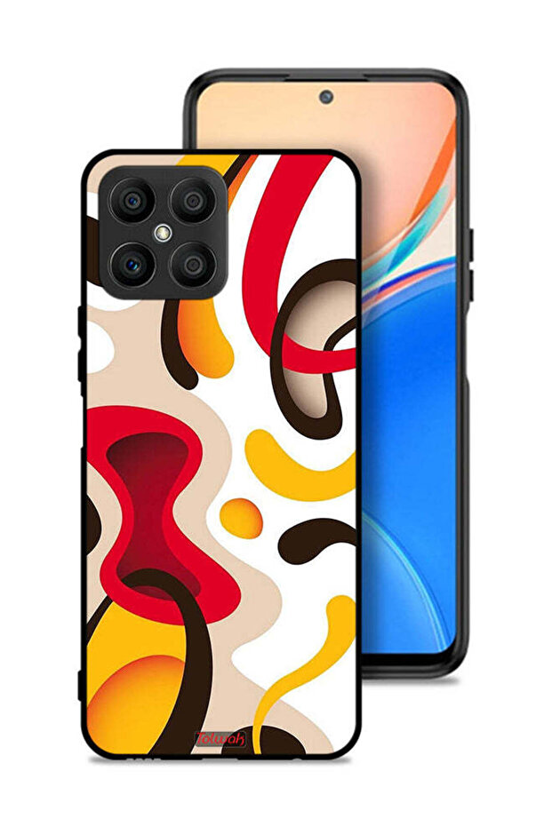 غطاء حماية بنمط لهاتف Honor X8 4G - 1