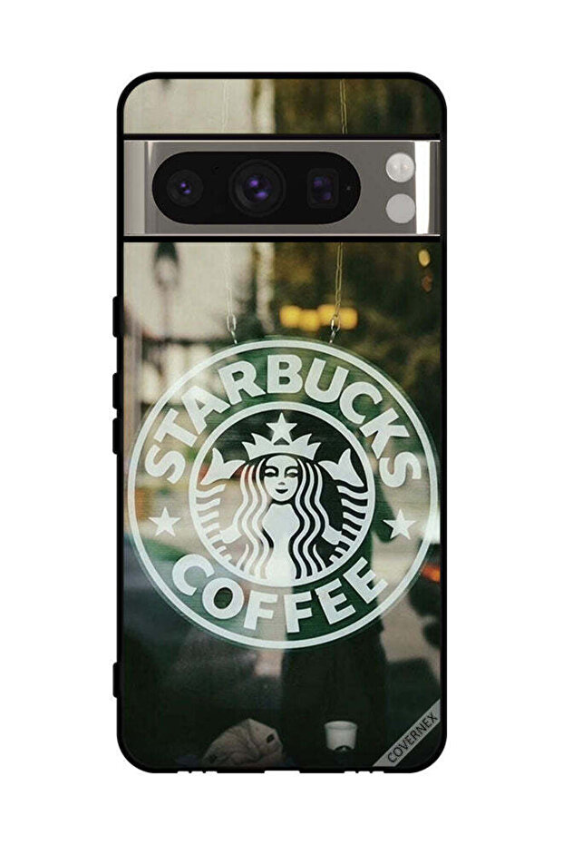 غطاء حماية لهاتف Google Pixel 8 Pro - محبو قهوة ستاربكس
