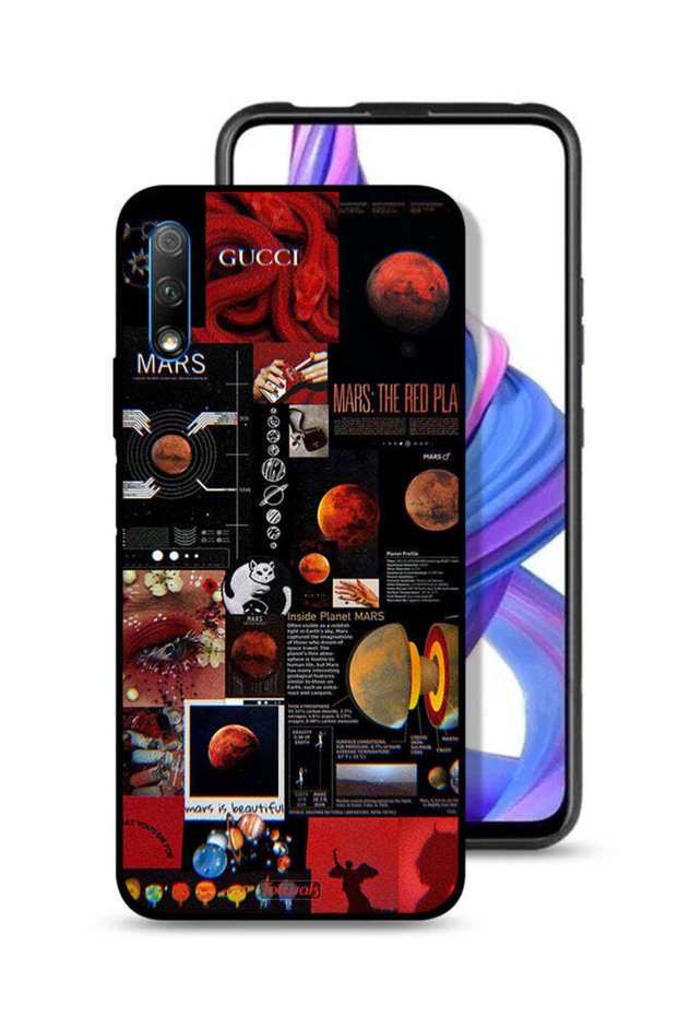 غطاء حماية لهاتف Honor 9X (الصين) بتصميم Mars Art