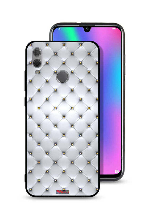 غطاء حماية لهاتف Honor 10 Lite مطبوع عليه نقشة على القماش