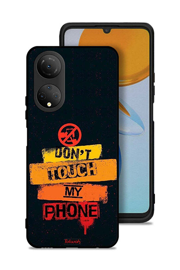 Honor X7 Protective Case Cover Do Not Touch My Phone
