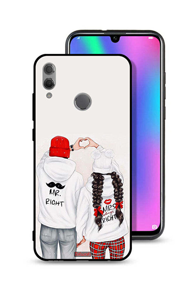 غطاء حماية لهاتف Honor 10 Lite - يمين ويمين دائمًا
