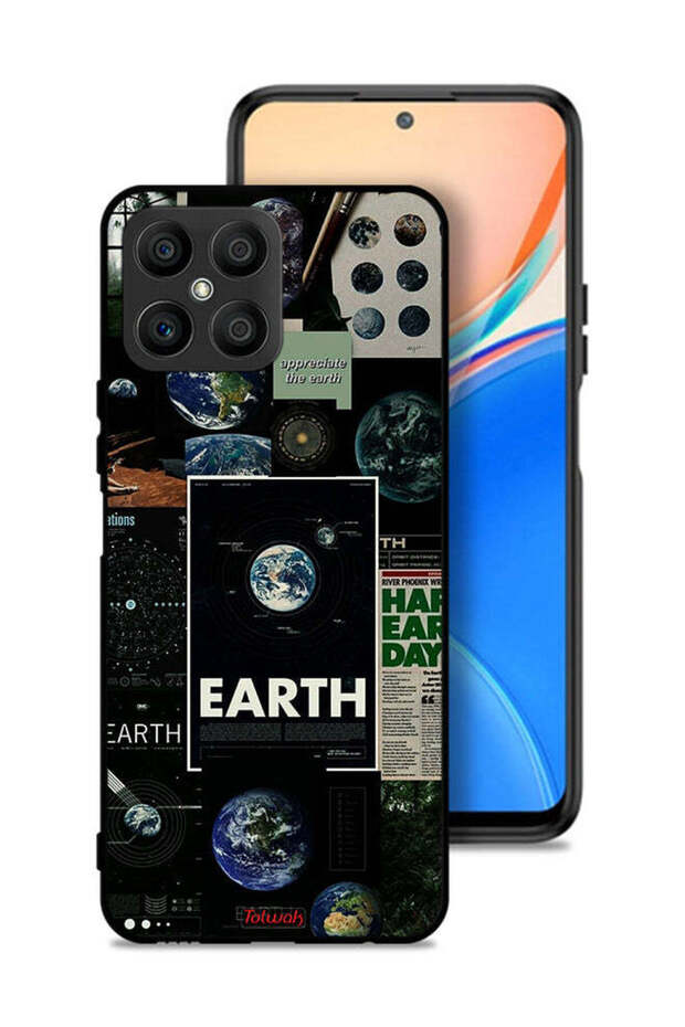 غطاء حماية لهاتف Honor X8 4G - الأرض