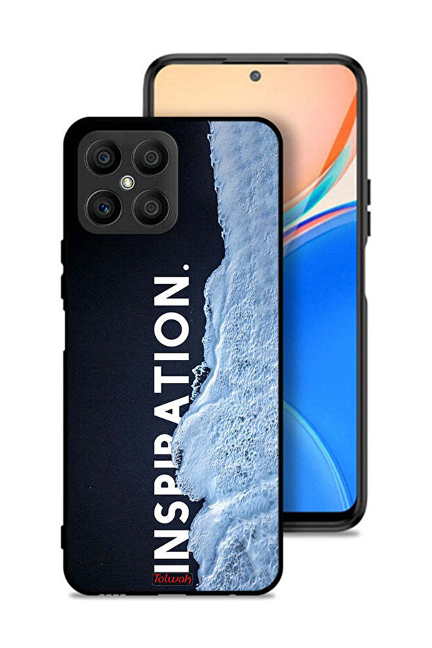 غطاء حماية لهاتف Honor X8 4G بتصميم مستوحى من الطبيعة