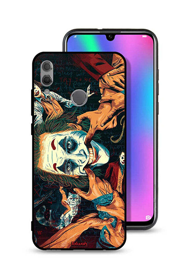 غطاء حماية لهاتف Honor 10 Lite برسومات الجوكر