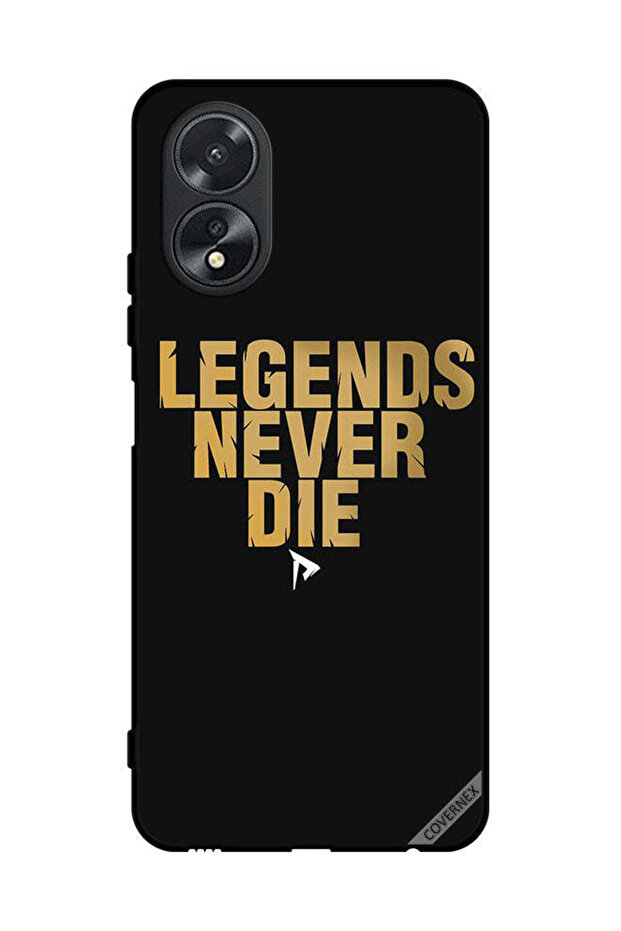 غطاء حماية لهاتف Oppo A38 Legends Never Die