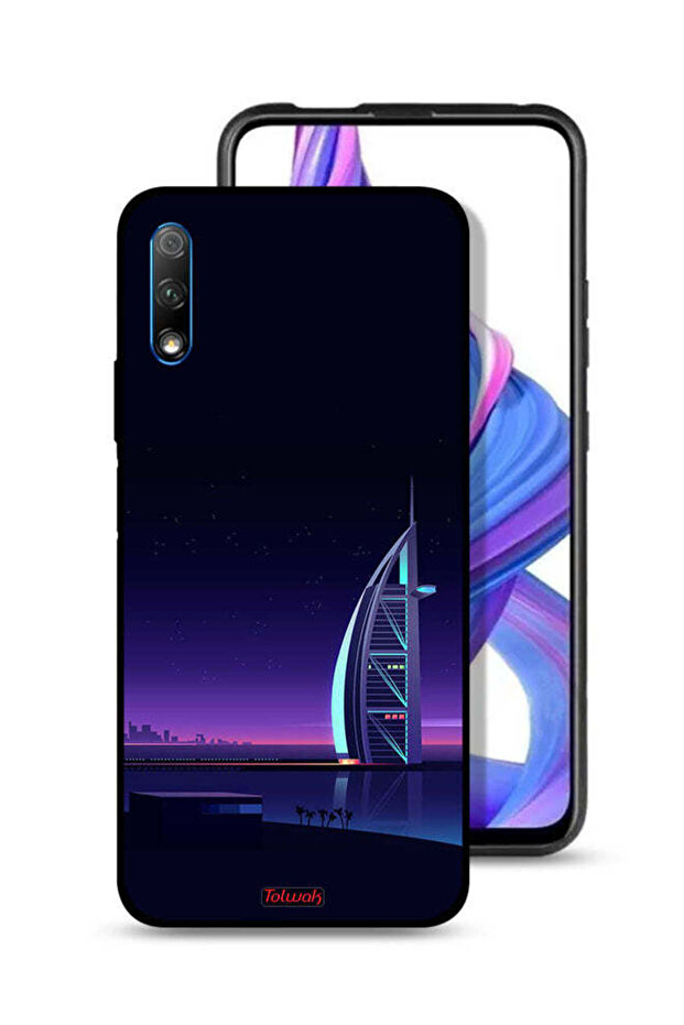 غطاء حماية لهاتف Honor 9X (الصين) - فن برج العرب الرقمي