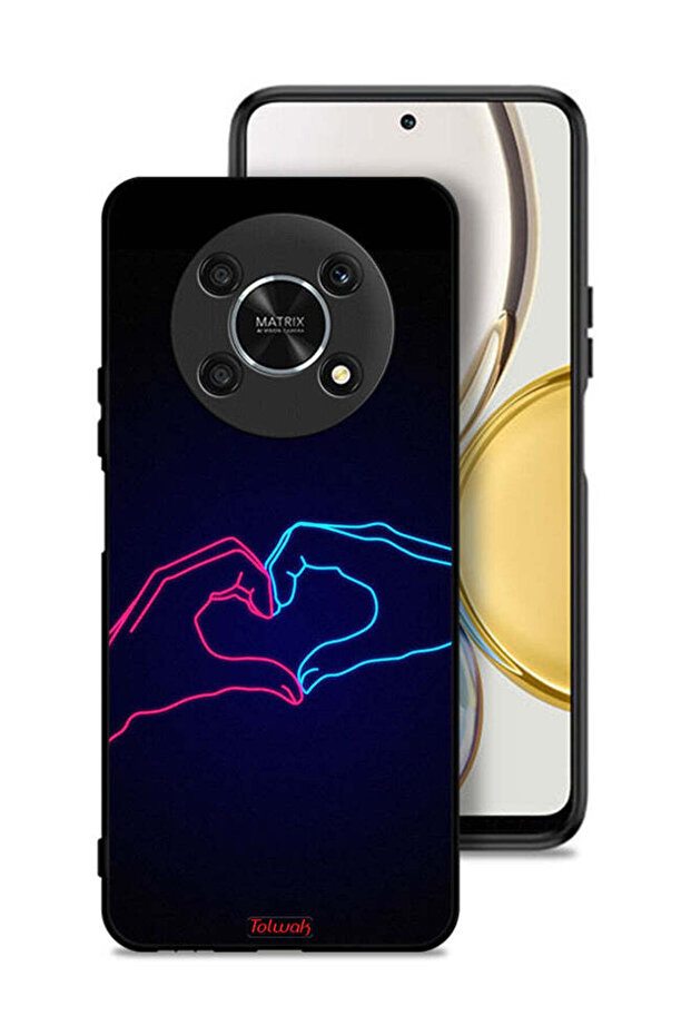 Honor X30 5G Protective Case Cover Touching Hand Making Heart