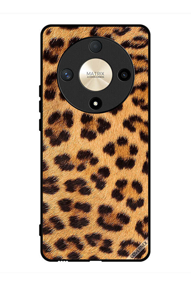 غطاء حماية لهاتف Honor X9b بنقشة جلد النمر - 1