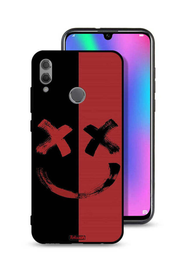 غطاء حماية لهاتف Honor 10 Lite بنمط فن الخطمي