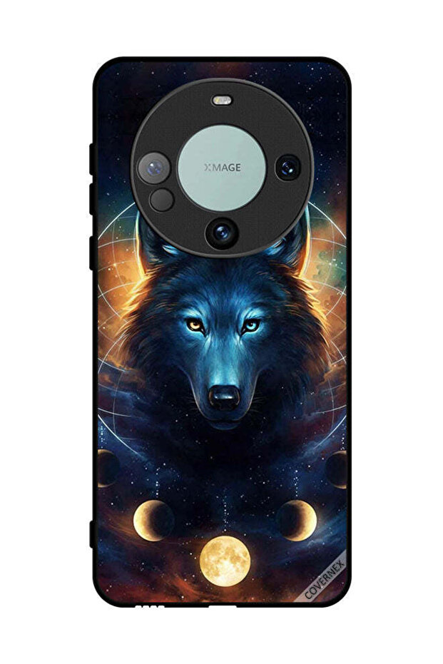 Protective Case Cover For Huawei Mate 60 Wolf In Space